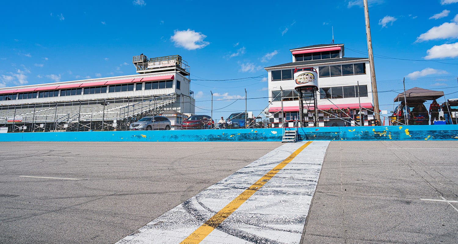 Southern National Motorsports Park track view
